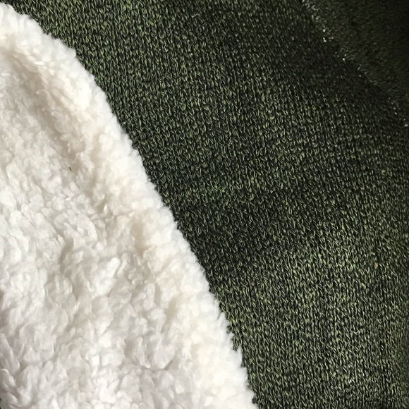 OLIVE SHERPA COAT - Picture 8 of 8